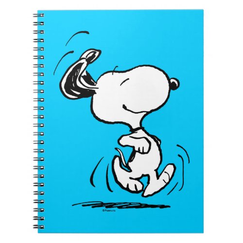 Peanuts  Snoopy Happy Dance Notebook