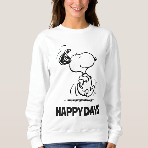 Peanuts  Snoopy Happy Dance Sweatshirt