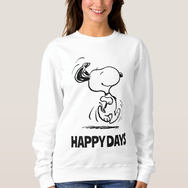 Peanuts | Snoopy Happy Dance Sweatshirt (Front)