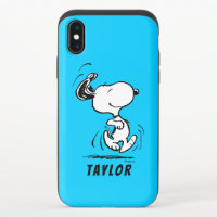 Peanuts | Snoopy Happy Dance iPhone X Slider Case