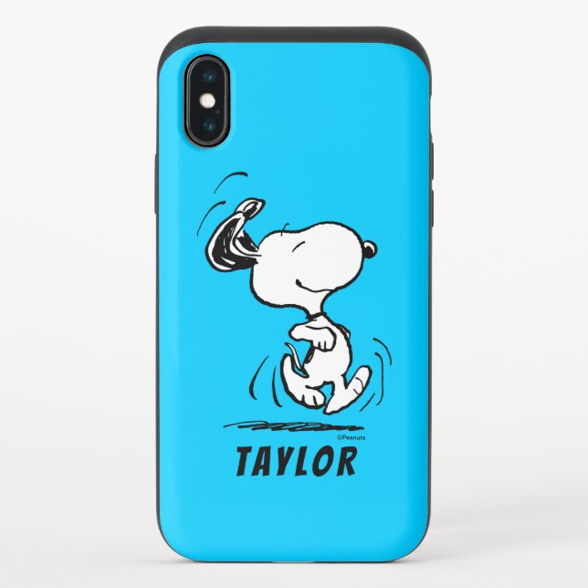 Peanuts | Snoopy Happy Dance Uncommon iPhone Case (Back)