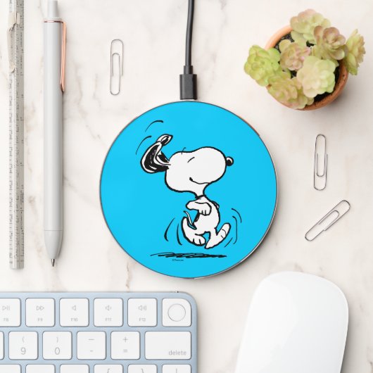 Peanuts | Snoopy Happy Dance Wireless Charger (Desk)
