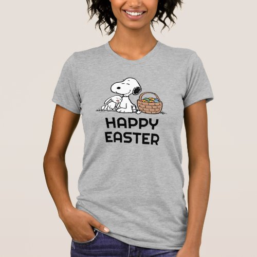 Peanuts  Snoopy Happy Easter T_Shirt