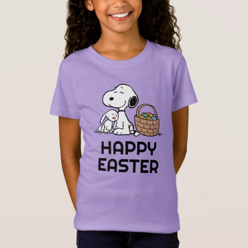 Peanuts  Snoopy Happy Easter T_Shirt