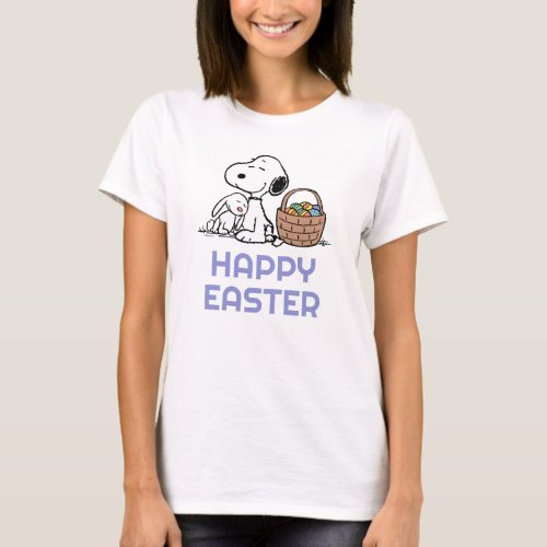 Peanuts  Snoopy Happy Easter T_Shirt