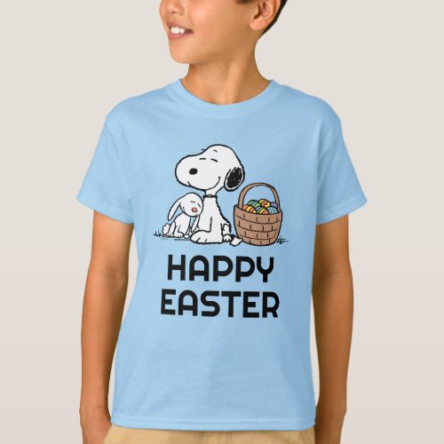 Peanuts  Snoopy Happy Easter T_Shirt