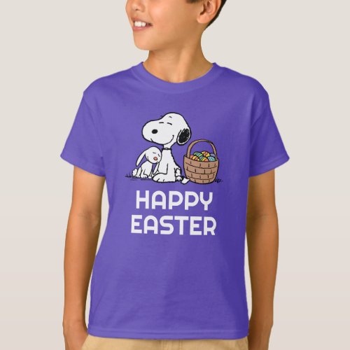 Peanuts  Snoopy Happy Easter T_Shirt