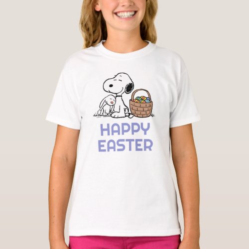 Peanuts  Snoopy Happy Easter T_Shirt