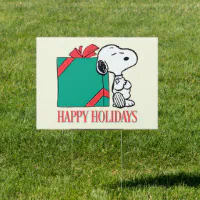 happy holidays snoopy