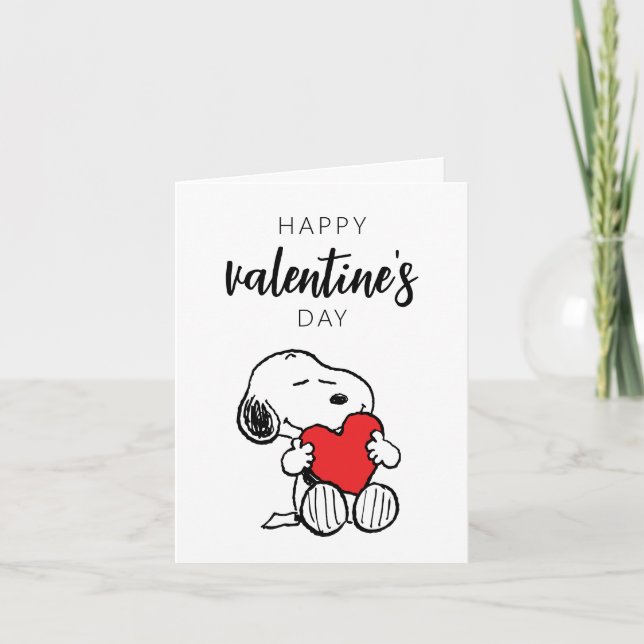 Peanuts | Snoopy Heart Hug Card (Front)