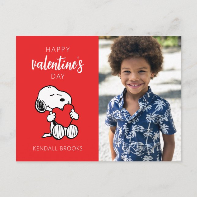 Peanuts | Snoopy Heart Hug Postcard (Front)