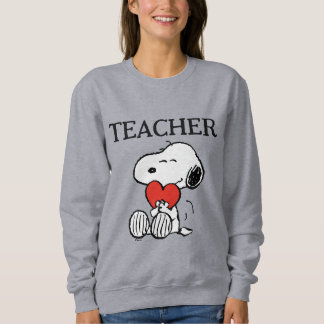 Peanuts | Snoopy Heart Hug Teacher Sweatshirt