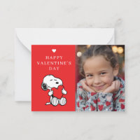 Peanuts | Snoopy Heart Photo Valentine