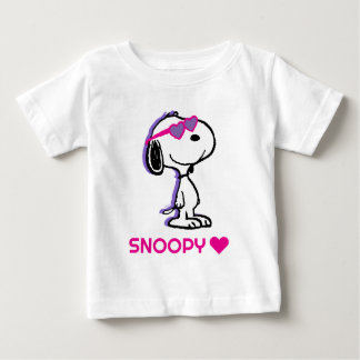 Peanuts | Snoopy Heart Sunglasses Baby T-Shirt