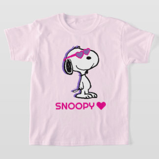 Peanuts | Snoopy Heart Sunglasses T-Shirt