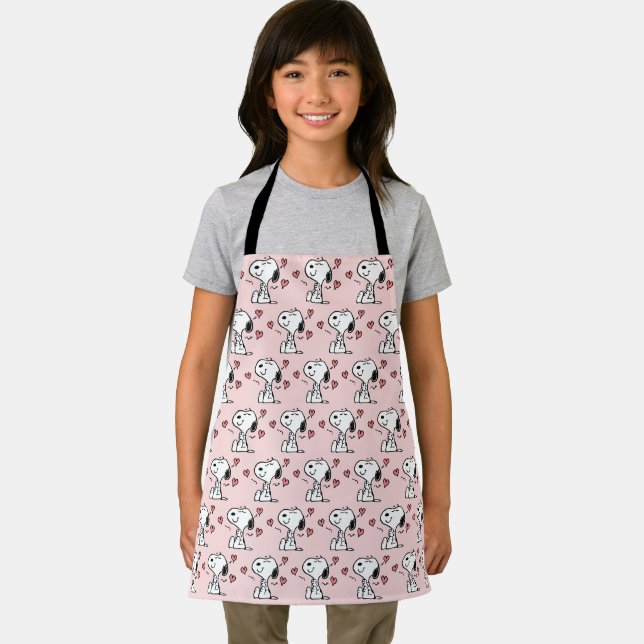 Peanuts | Snoopy Hearts Apron (Insitu)