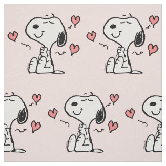 Peanuts | Snoopy Hearts Fabric