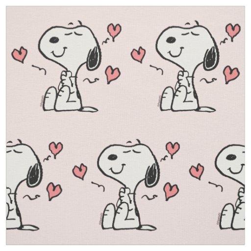 Peanuts | Snoopy Hearts Fabric