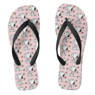 Peanuts | Snoopy Hearts Flip Flops