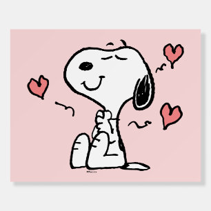 Peanuts   Snoopy Hearts Foam Board