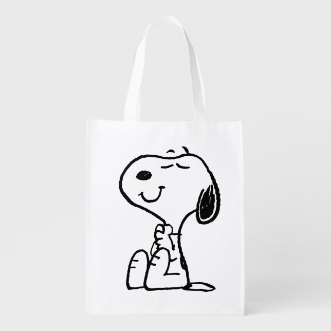 Peanuts | Snoopy Hearts Grocery Bag (Front)