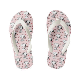 Peanuts | Snoopy Hearts Kid's Flip Flops