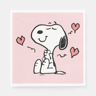 Peanuts | Snoopy Hearts Napkins