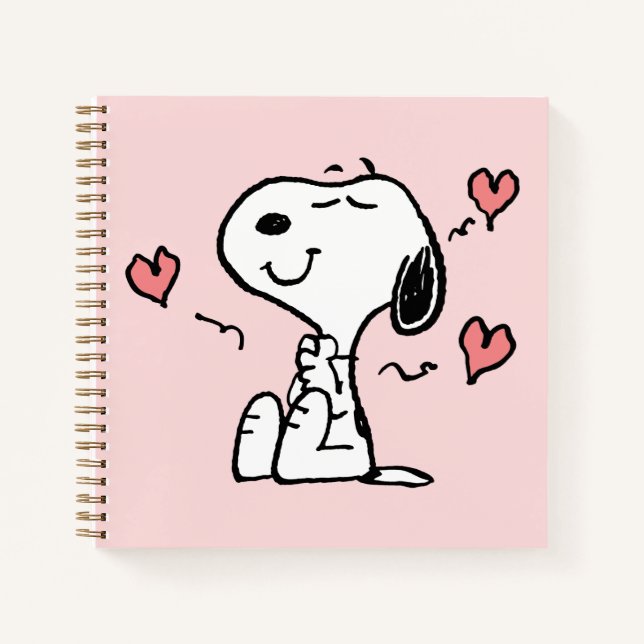 Peanuts | Snoopy Hearts Notebook (Front)
