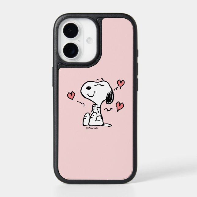 Peanuts | Snoopy Hearts Otterbox iPhone Case (Back)