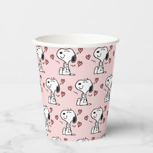 Peanuts   Snoopy Hearts Paper Cups