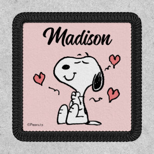 Peanuts Snoopy Hearts Patch