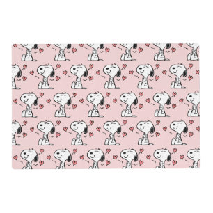 Peanuts   Snoopy Hearts Placemat