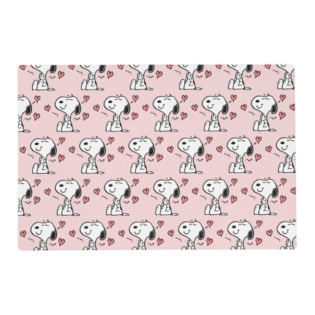 Peanuts | Snoopy Hearts Placemat (Front)