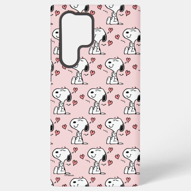 Peanuts | Snoopy Hearts Samsung Galaxy Case (Back)