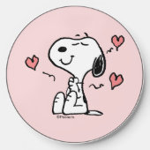 Peanuts | Snoopy Hearts Wireless Charger (Front)