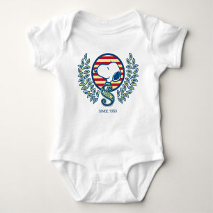 Peanuts   Snoopy Heraldry Baby Bodysuit