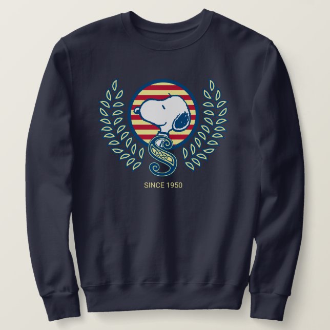 Peanuts | Snoopy Heraldry Sweatshirt (Design Front)