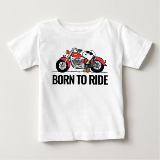 Peanuts | Snoopy & His Motorcycle Baby T-Shirt