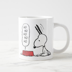 Peanuts Snoopy Ho Ho Ho Food Dish Giant Coffee Mug