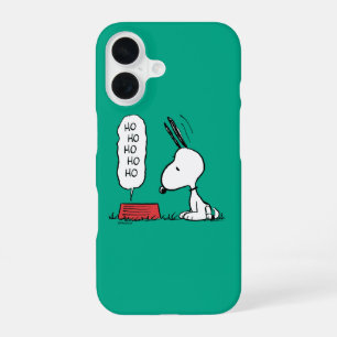 Peanuts   Snoopy Ho Ho Ho Food Dish iPhone 16 Case