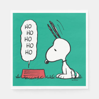 Peanuts | Snoopy Ho Ho Ho Food Dish Napkins
