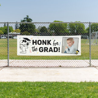 Peanuts - Snoopy | Honk for the Grad - Photo Banner