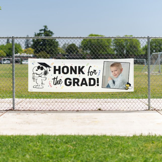 Peanuts - Snoopy | Honk for the Grad - Photo Banner (Insitu)