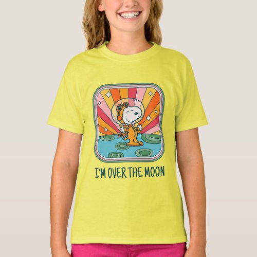 Peanuts  Snoopy Im on the Moon T_Shirt