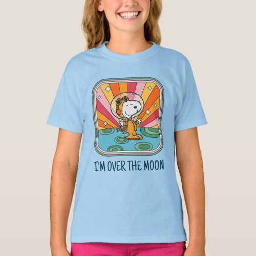 Peanuts  Snoopy Im on the Moon T_Shirt