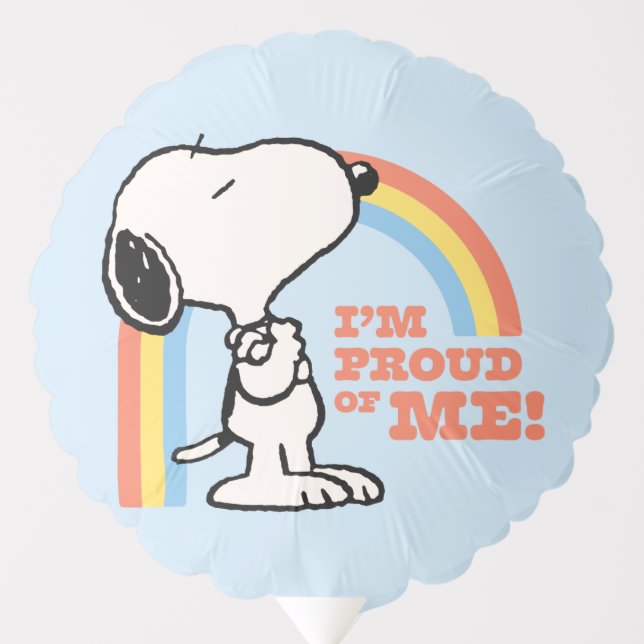 Peanuts | Snoopy I'm Proud of Me Balloon (Front)
