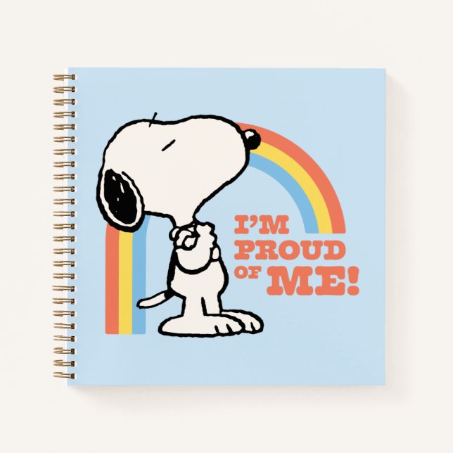 Peanuts | Snoopy I'm Proud of Me Notebook (Front)