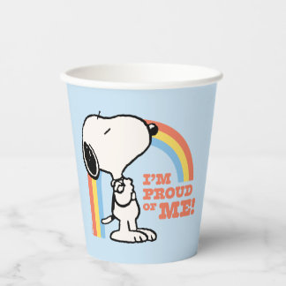 Peanuts | Snoopy I'm Proud of Me Paper Cups
