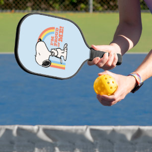 Peanuts Snoopy I'm Proud of Me Pickleball Paddle