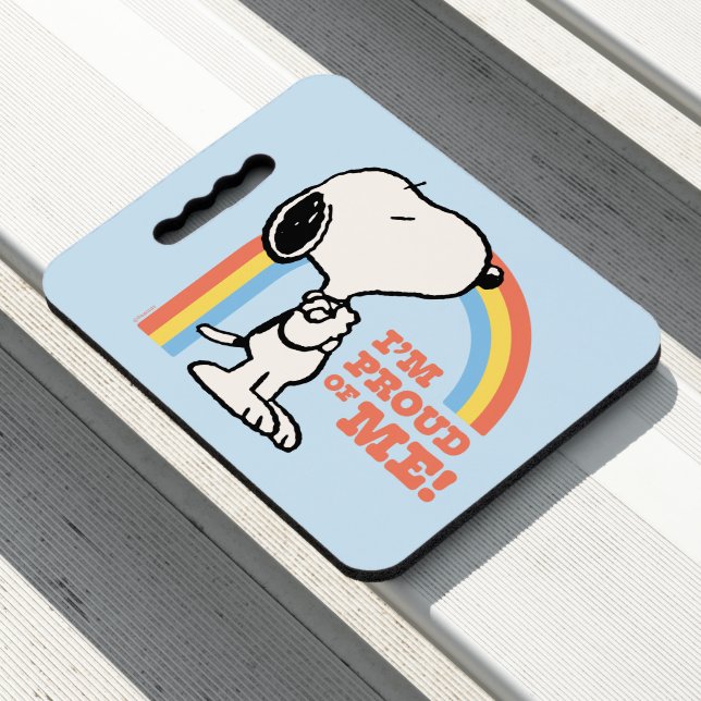 Peanuts | Snoopy I'm Proud of Me Seat Cushion (In Situ)